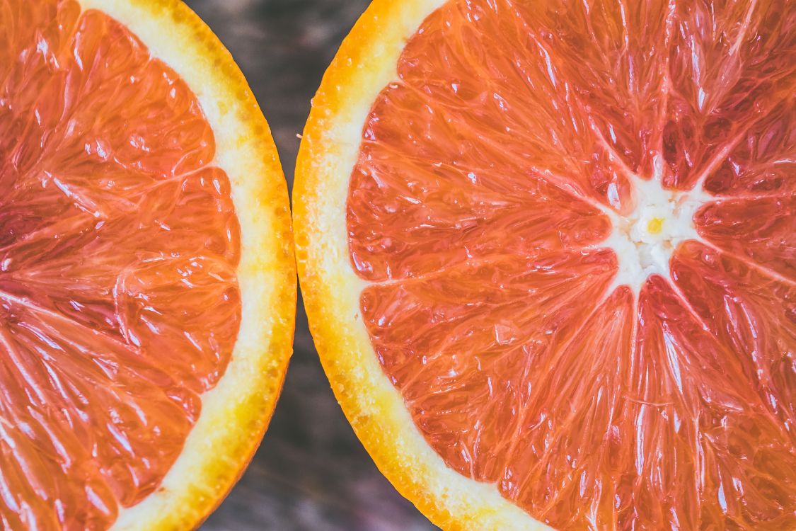 Fruits Orange Tranchés en Photographie Rapprochée. Wallpaper in 4608x3072 Resolution