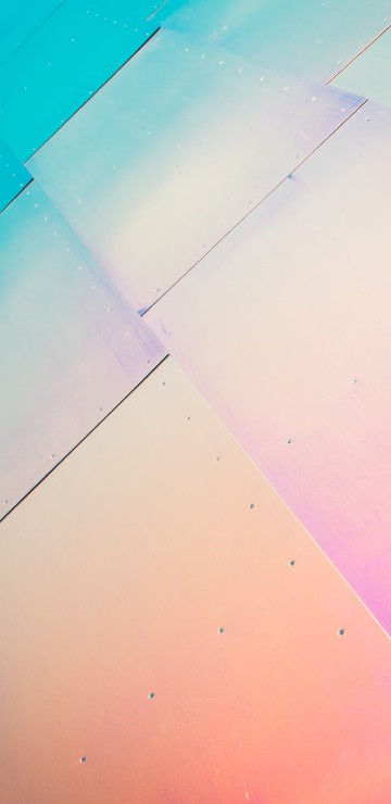 Image blue and pink wooden cabinet