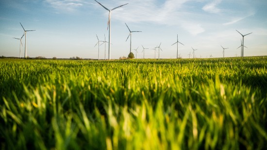 Image grassland, Sustainability, business, windmill, cloud