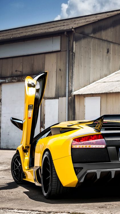 Lamborghini Murcielago-Hintergrund, Lamborghini, Lamborghini Aventador, Car, 2002 Lamborghini Murciélago. Wallpaper in 720x1280 Resolution