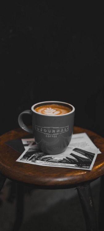 Lebensmittel, Tafelgeschirr, Wiener Melange, Coupe, Flat White. Wallpaper in 1080x2400 Resolution