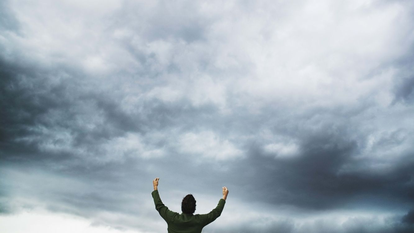 地平线, 气象现象, 闪电, 阳光, 地球的气氛 壁纸 3840x2160 允许