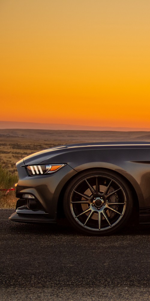 Image reflection, cars, sports car, compact car, alloy wheel