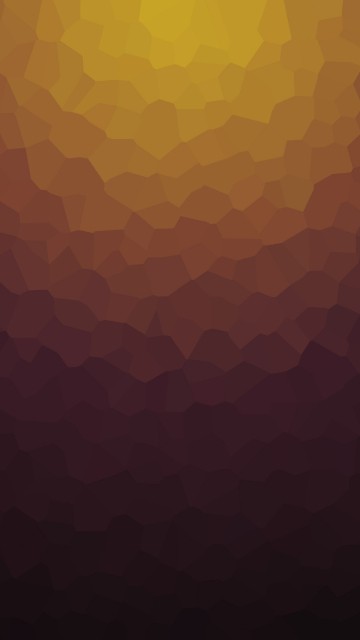 Image orange light on black background