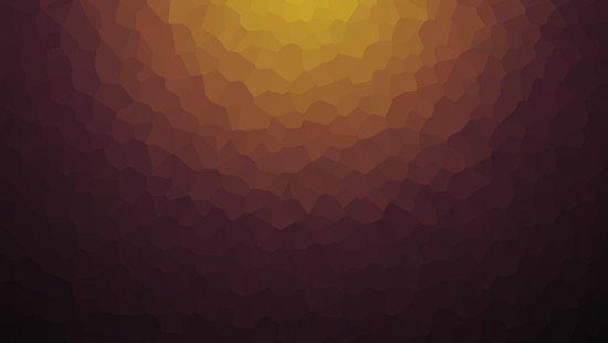 Image orange light on black background
