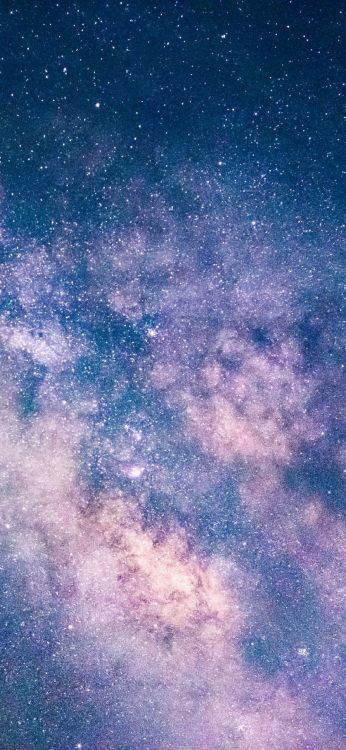 Ciel Étoilé Voie Lactée, Voie Lactée, Galaxie, Ciel de Nuit, L'astronomie. Wallpaper in 1080x2340 Resolution