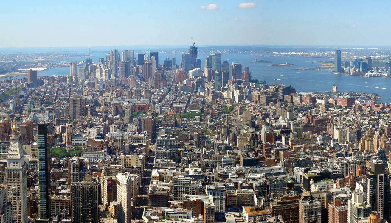 aerial view of city buildings during daytime