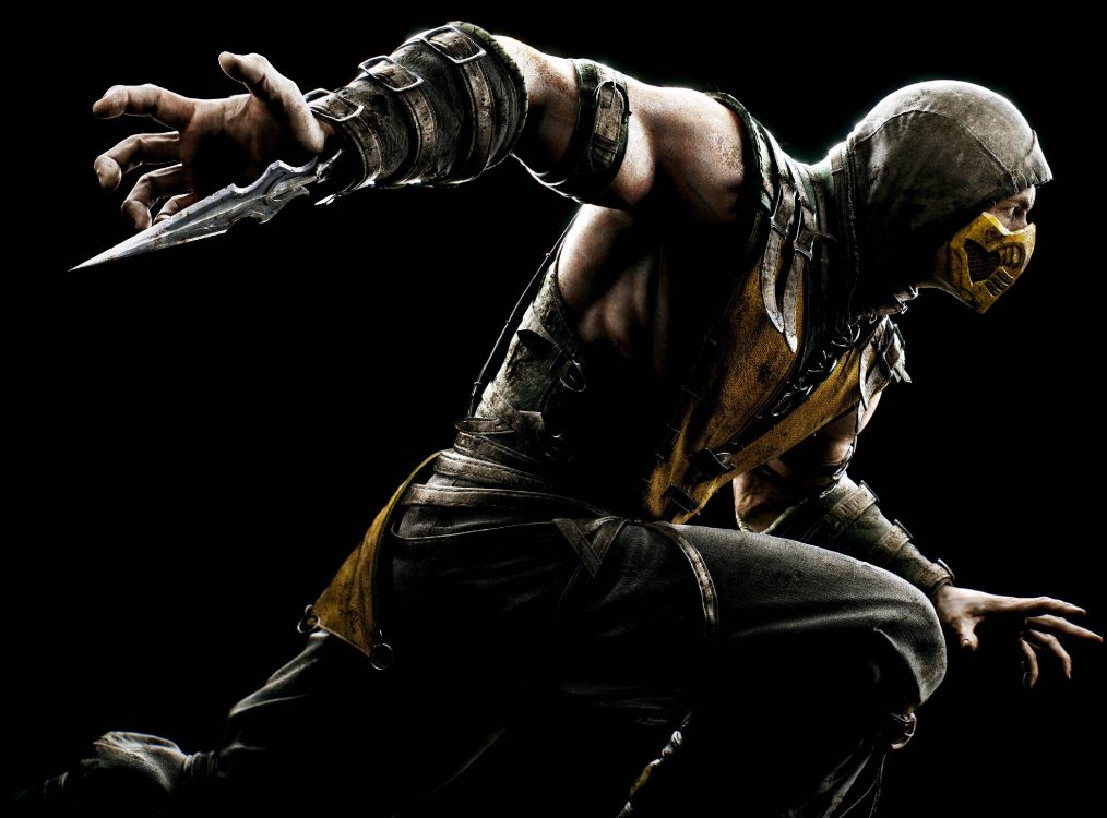 Mortal Kombat x, Skorpion, Mortal Kombat 11, Mortal Kombat, Netherrealm Studios. Wallpaper in 4000x2956 Resolution