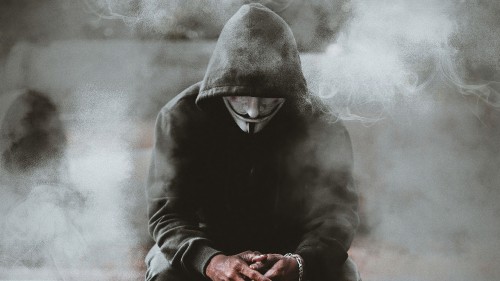 Anonymous hacker. Concept of cybercrime, cyberattack, dark web. AI  generated 25481711 Stock Photo at Vecteezy