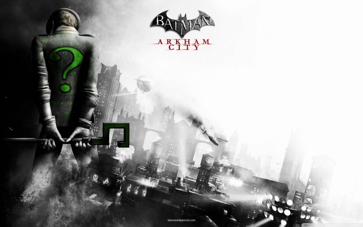 Riddler, Batman, Catwoman, Diseño Gráfico, Cartel. Wallpaper in 1920x1200 Resolution