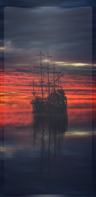 Ruhe, Cloud, Wasser, Boot, Wasserfahrzeug. Wallpaper in 1080x2220 Resolution