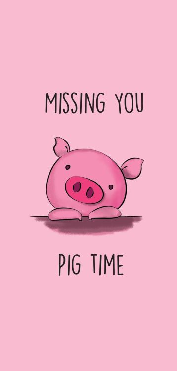 tu me Manques Carte de Pointage Cochon, Porc, tu me Manques Temps de Cochon, Cartoon, Humour. Wallpaper in 1080x2260 Resolution