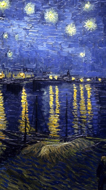 Image van gogh arles, The Yellow House, Van Gogh Museum, Starry Night Over the Rhne, The Starry Night