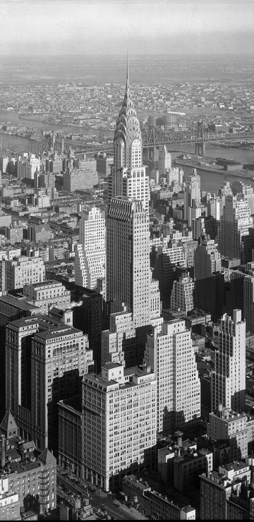 Image grayscale photo of city buildings