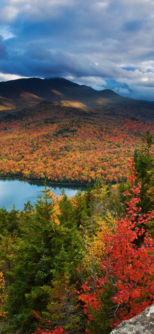 Image adirondacks lake placid, heart lake, lake placid, adirondack park, bald mountain