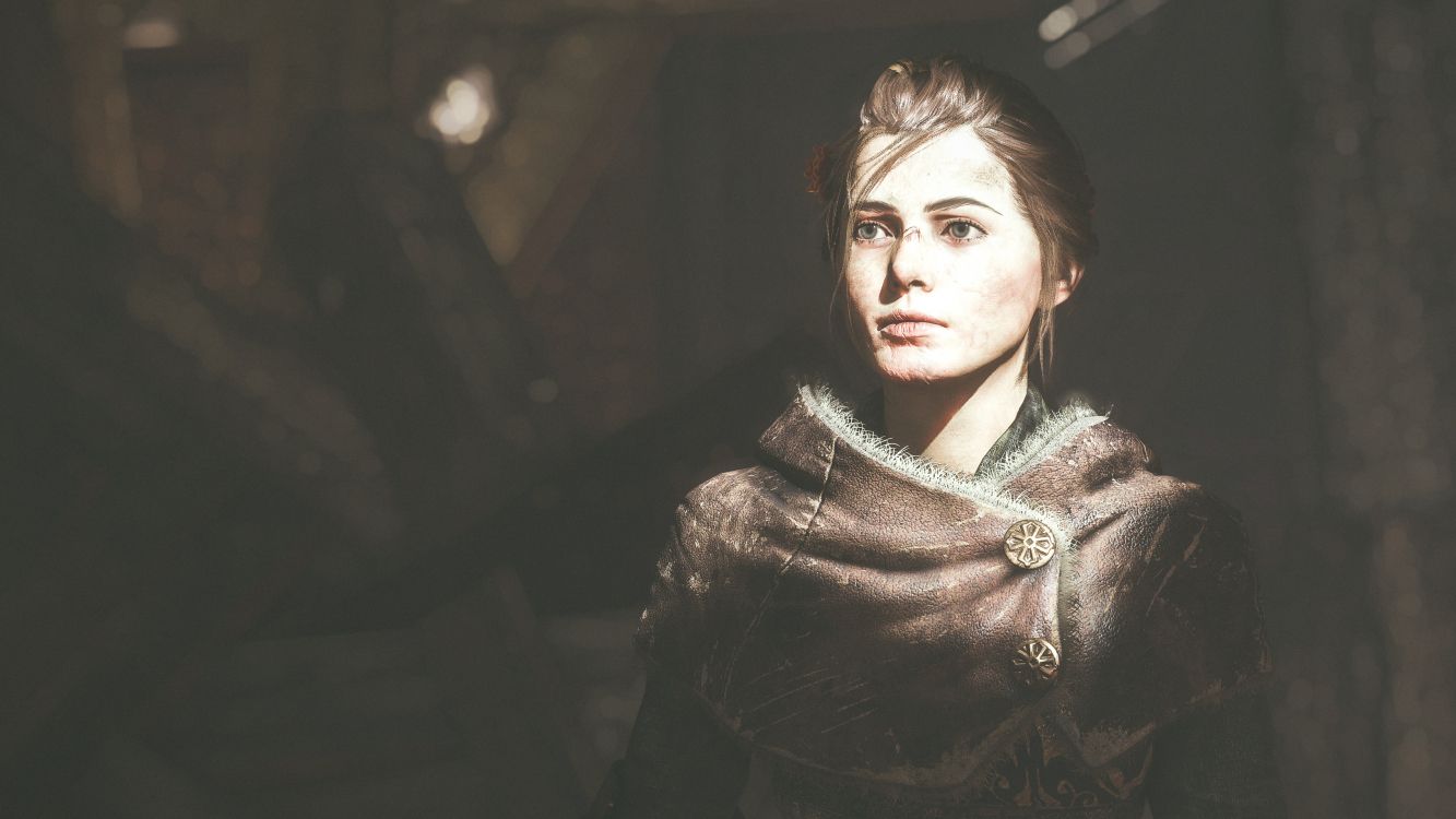 A Plague Tale Innocence, Retrato, Belleza, Arte, Artes Visuales. Wallpaper in 3262x1835 Resolution