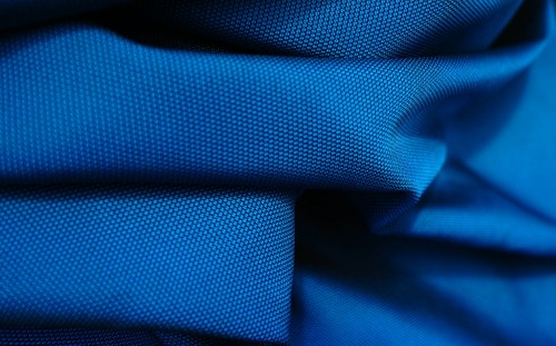 Image blue textile on blue textile