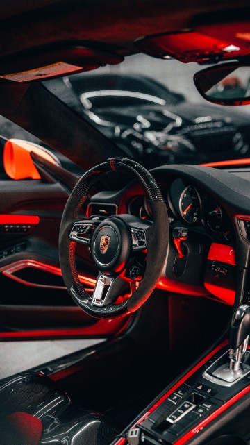 Image porsche interior, porsche, cars, sports car, porsche 911 gt2
