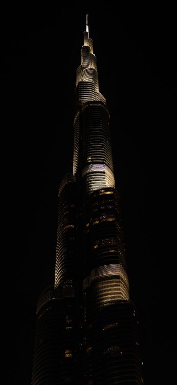 Burj Khalifa, Edificio, Edificio de Gran Altura, Torre, Torre de Bloques. Wallpaper in 1284x2778 Resolution