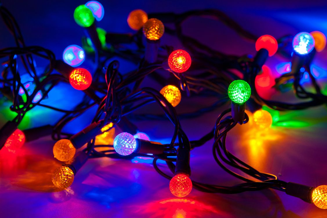 圣诞彩灯, 圣诞节那天, 光, 圣诞装饰, 发光二极管 壁纸 4256x2832 允许