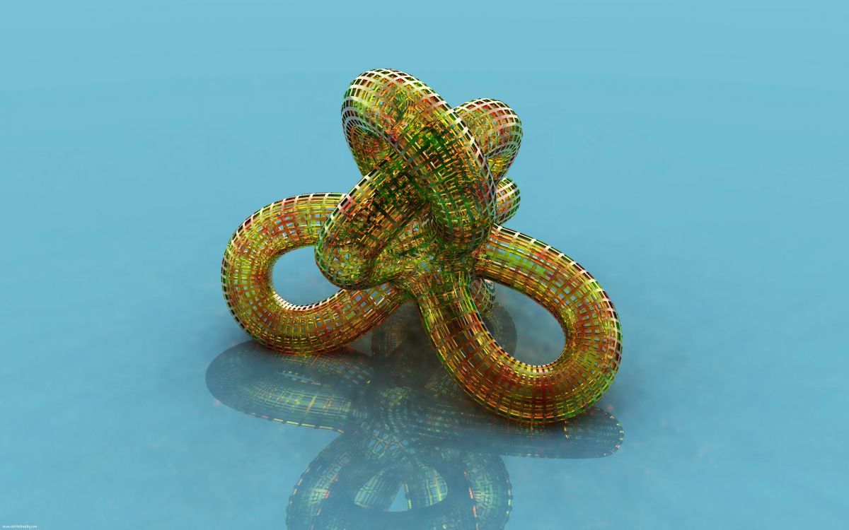 Corde Verte et Blanche Sur L'eau. Wallpaper in 2560x1600 Resolution