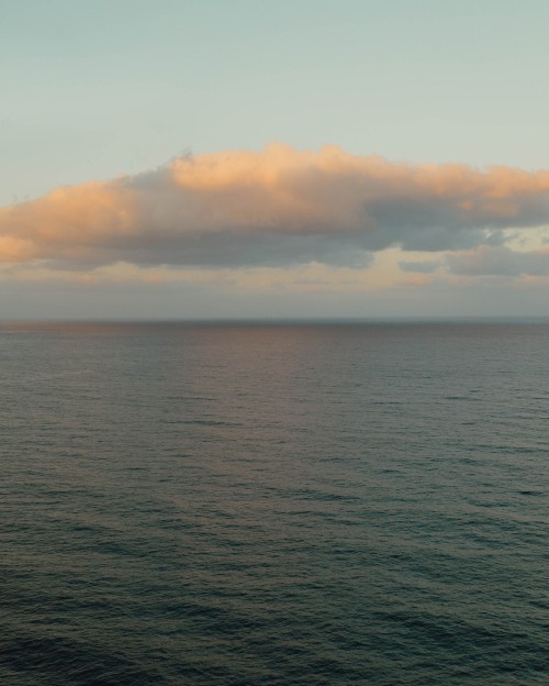 Image promontory, calm, sea, horizon, sound