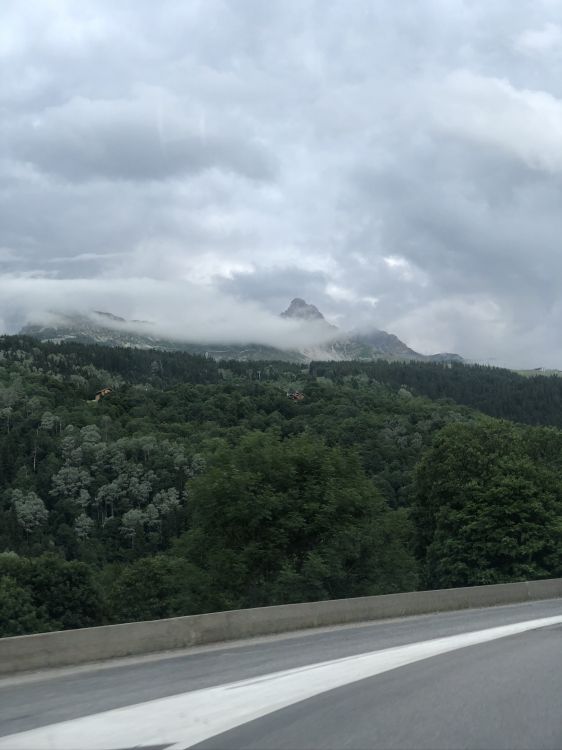 Road, Vegetation, Fahrbahn, Cloud, Bergigen Landschaftsformen. Wallpaper in 1536x2048 Resolution