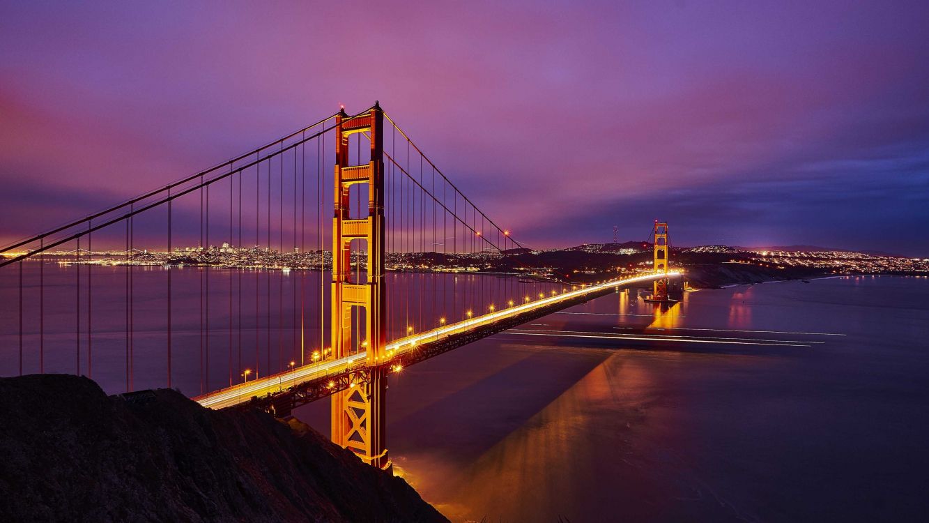Pont du Golden Gate San Francisco Californie. Wallpaper in 3840x2160 Resolution