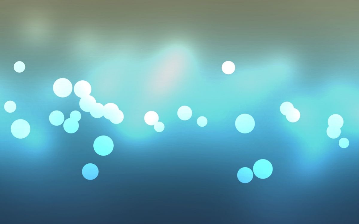 Lumières Bokeh Bleues et Blanches. Wallpaper in 2560x1600 Resolution