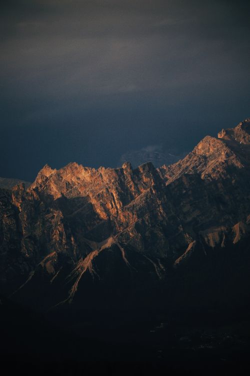 Ambiente, Montaña, Afterglow, Pendiente, Paisaje Natural. Wallpaper in 4160x6240 Resolution