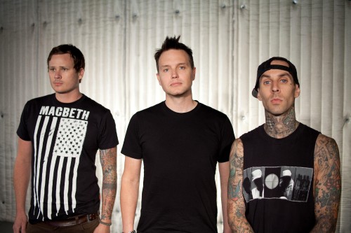 Image Tom DeLonge, Mark Hoppus, Blink-182, blink, musical ensemble