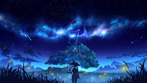 Image genshin impact, mona, teyvat, starry night chapter, hoyolab