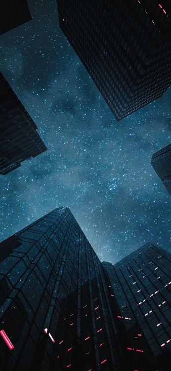 Atmosphere, Building, Cloud, Light, Black. Wallpaper in 1407x3045 Resolution