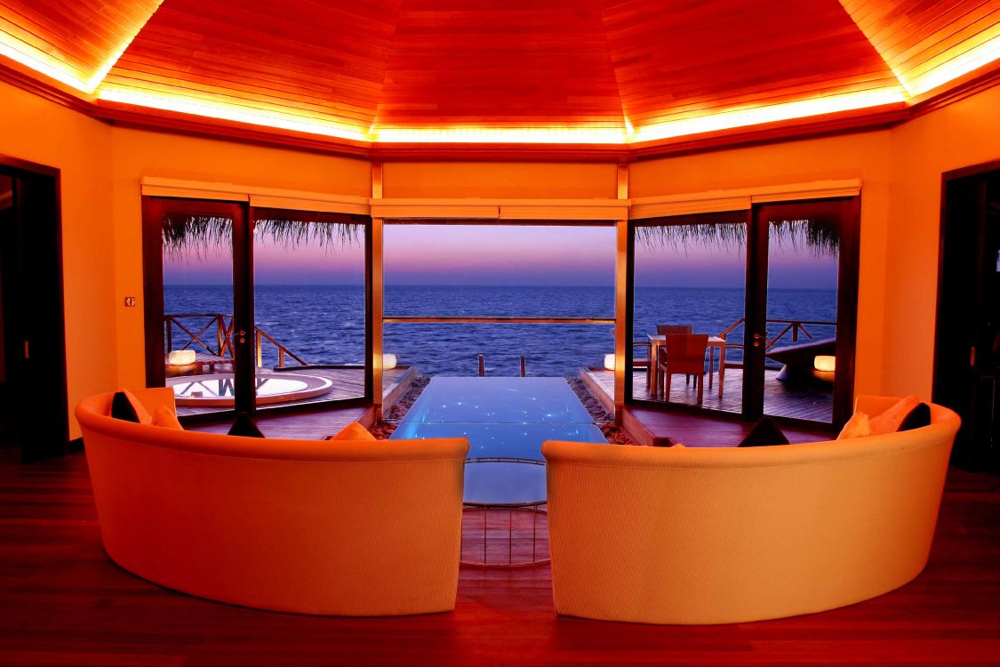 Design D'intérieur, Huvafen Fushi Maldives, Table, Resort, Plage. Wallpaper in 3504x2336 Resolution