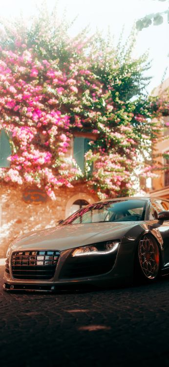 Audi R8, Car, Sportwagen, Audi, Tire. Wallpaper in 1847x4000 Resolution