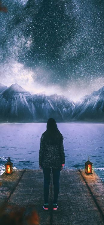 Eau, Atmosphère, Les Gens Dans la Nature, Lumière, Nature. Wallpaper in 1080x2340 Resolution