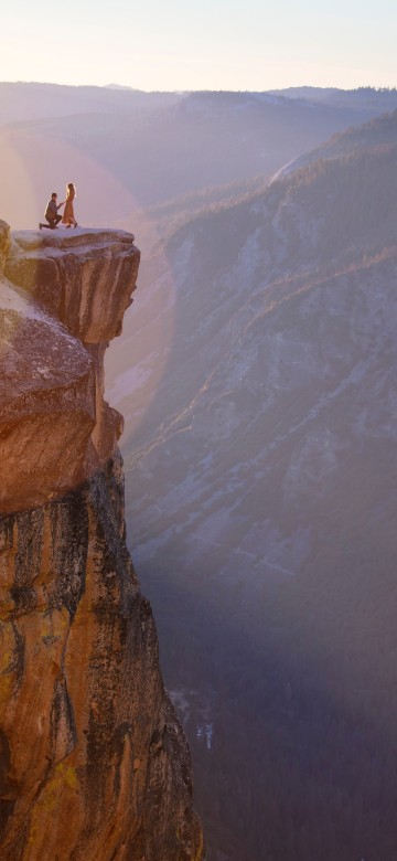 Image yosemite national park taft point, national park, park, cliff, klippe