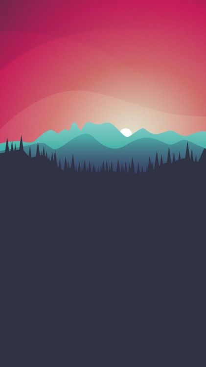 气氛, 自然景观, 斜坡, 地平线, 电蓝色的 壁纸 720x1280 允许