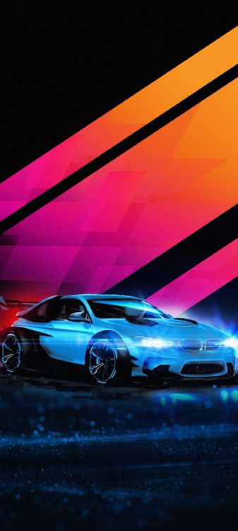 BMW, Coche, BMW M4, Deportivo, Bayerische Motoren Werke AG. Wallpaper in 1080x2400 Resolution