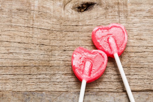 Wallpaper Lollipop, Candy, Heart, Confectionery, Food, Background