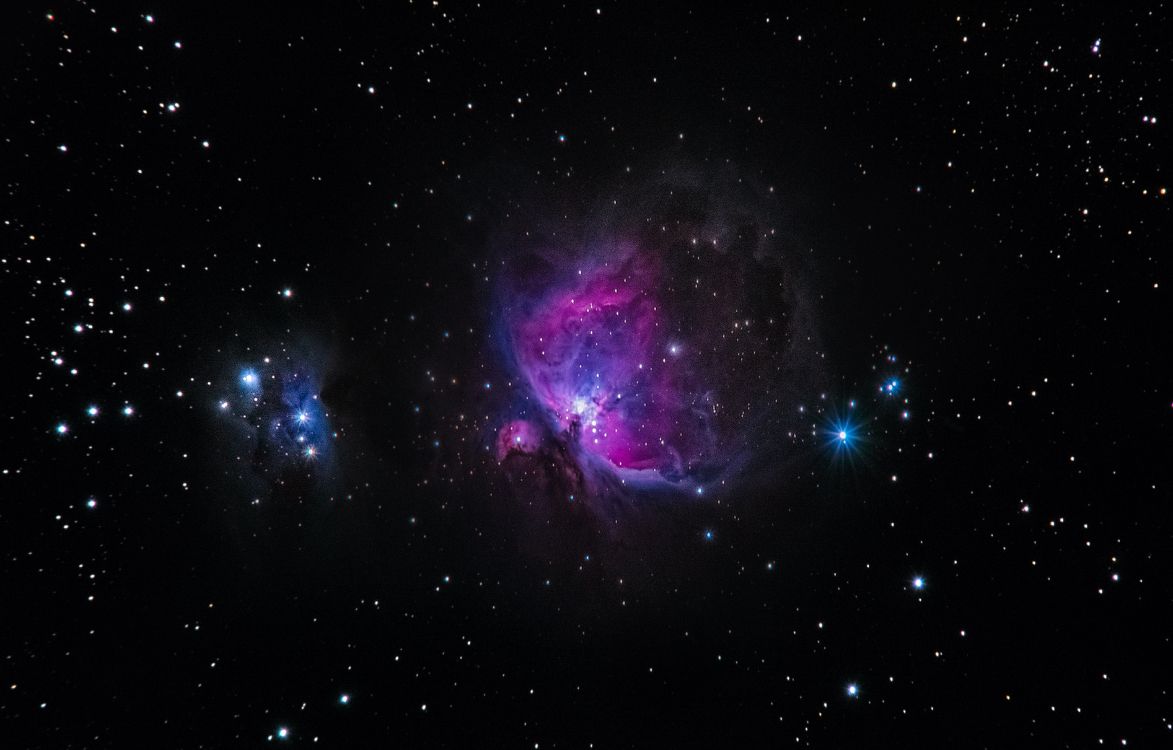 Ilustración de Galaxia Púrpura y Negra. Wallpaper in 6324x4041 Resolution