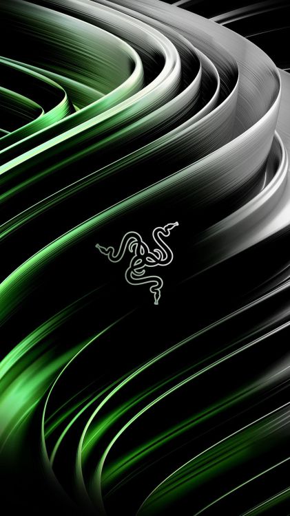 Green, Design, Graphics, Fractal Art. Wallpaper in 1080x1920 Resolution
