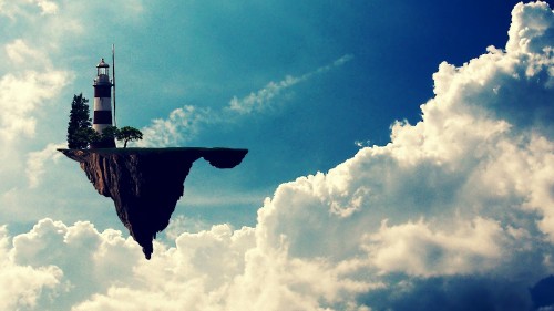 Image black bird flying under blue sky during daytime