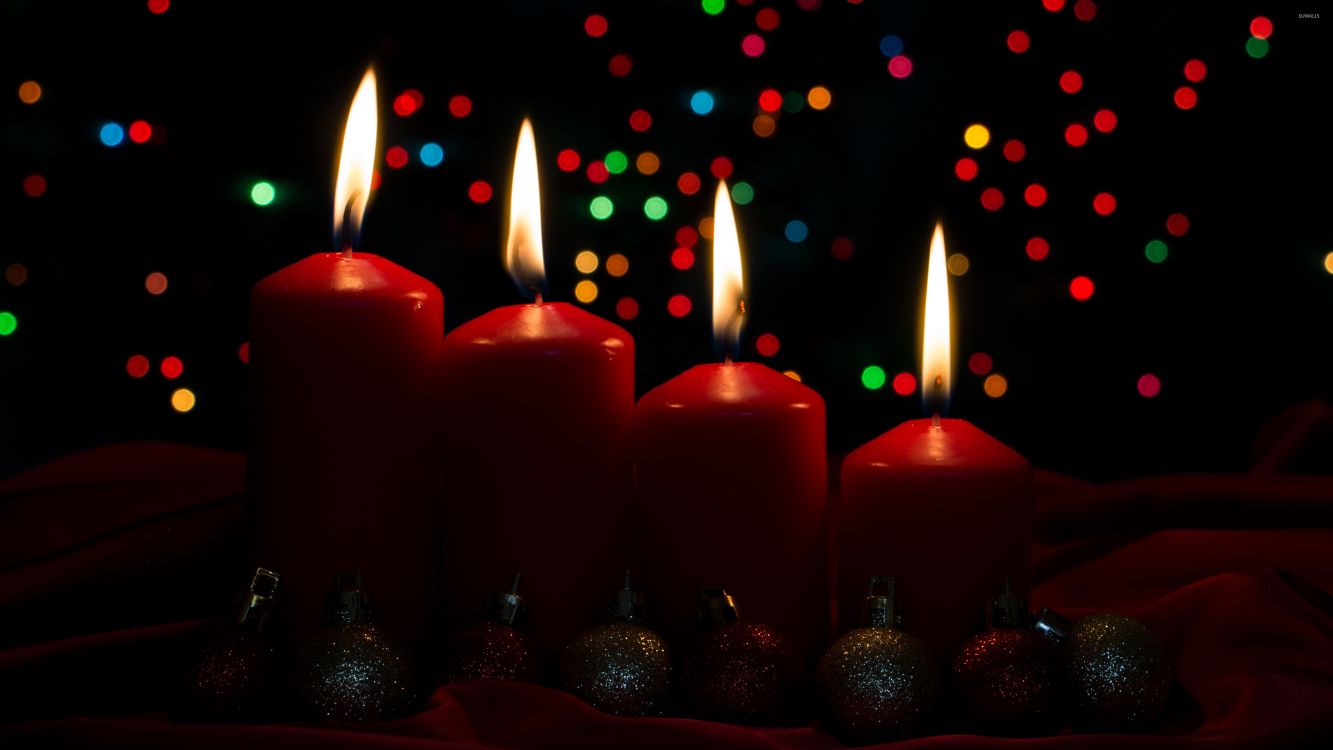 Christmas Day, lighting, candle, light, christmas