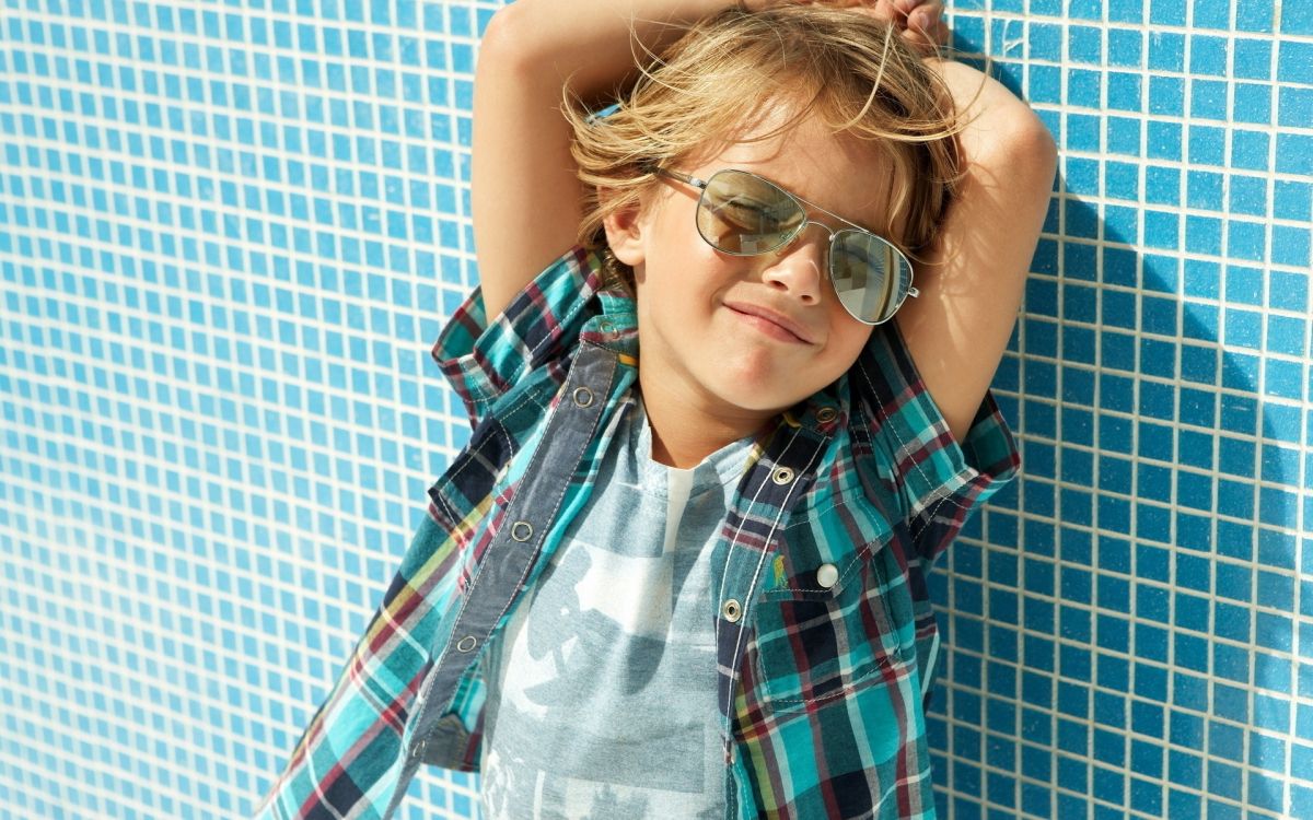 hair, plaid, pattern, hairstyle, cuteness