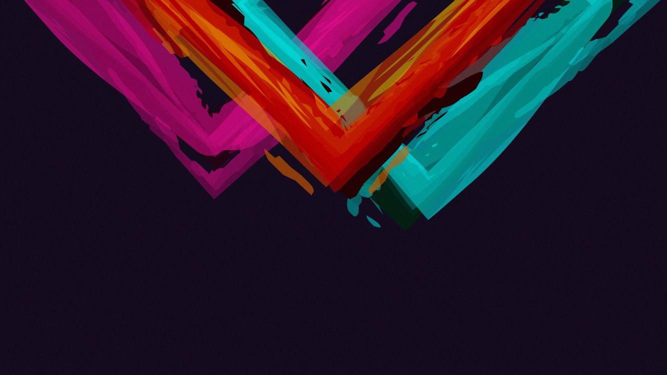 Pink Blue and Yellow Lights. Wallpaper in 5333x3000 Resolution