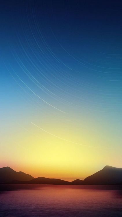 Blue, Horizon, Afterglow, Atmosphère, Paysage Naturel. Wallpaper in 1000x1777 Resolution