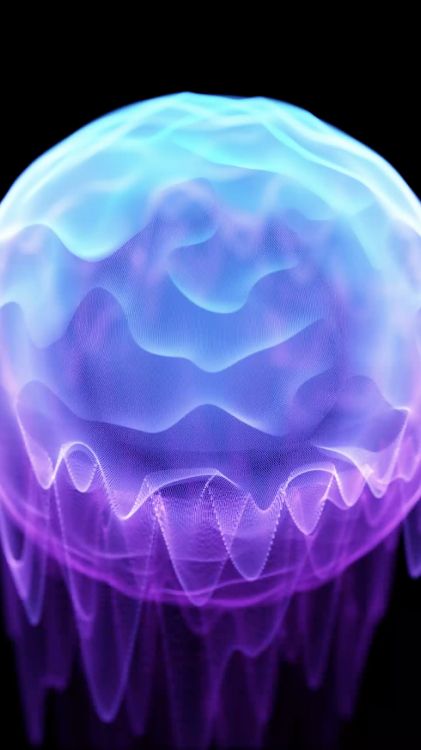 Méduse, Purple, Lumière, Liquid, Eau. Wallpaper in 1620x2880 Resolution