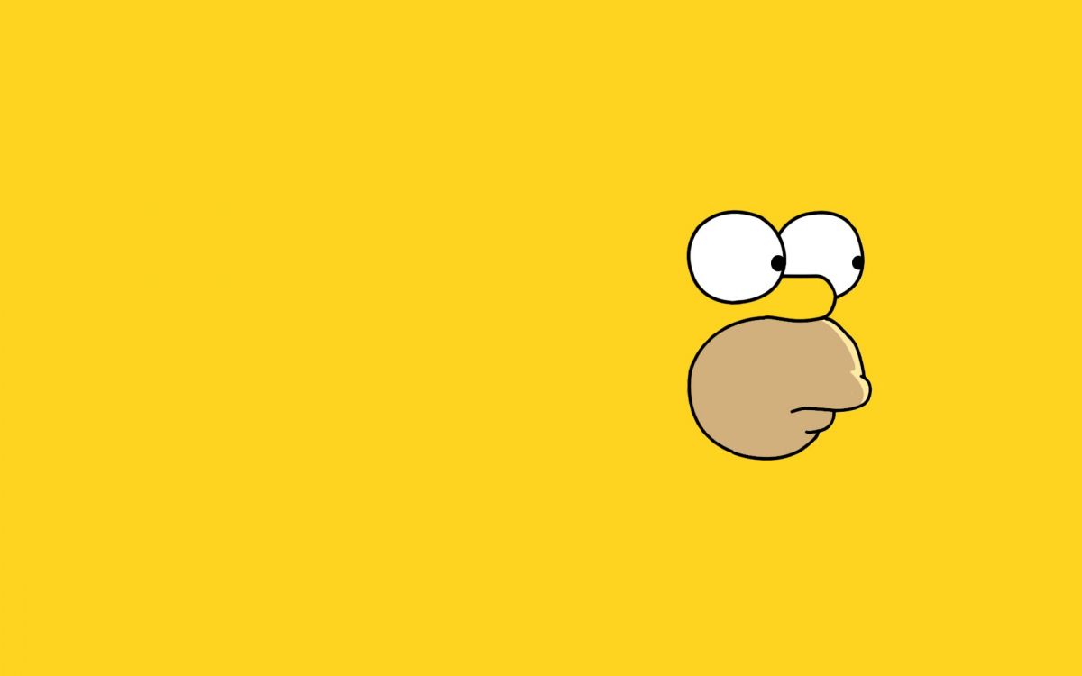 Logo Pomme Jaune et Blanc. Wallpaper in 1920x1200 Resolution