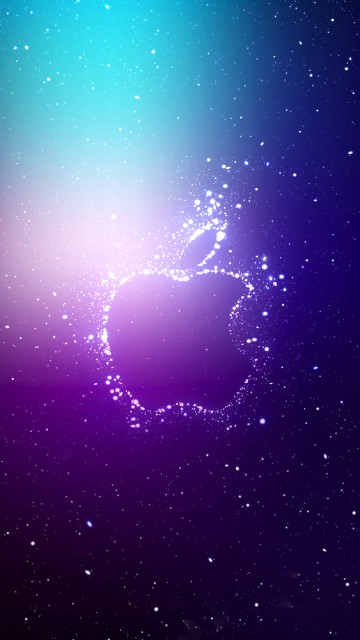 Image apples, apple, atmosphere, galaxy, space